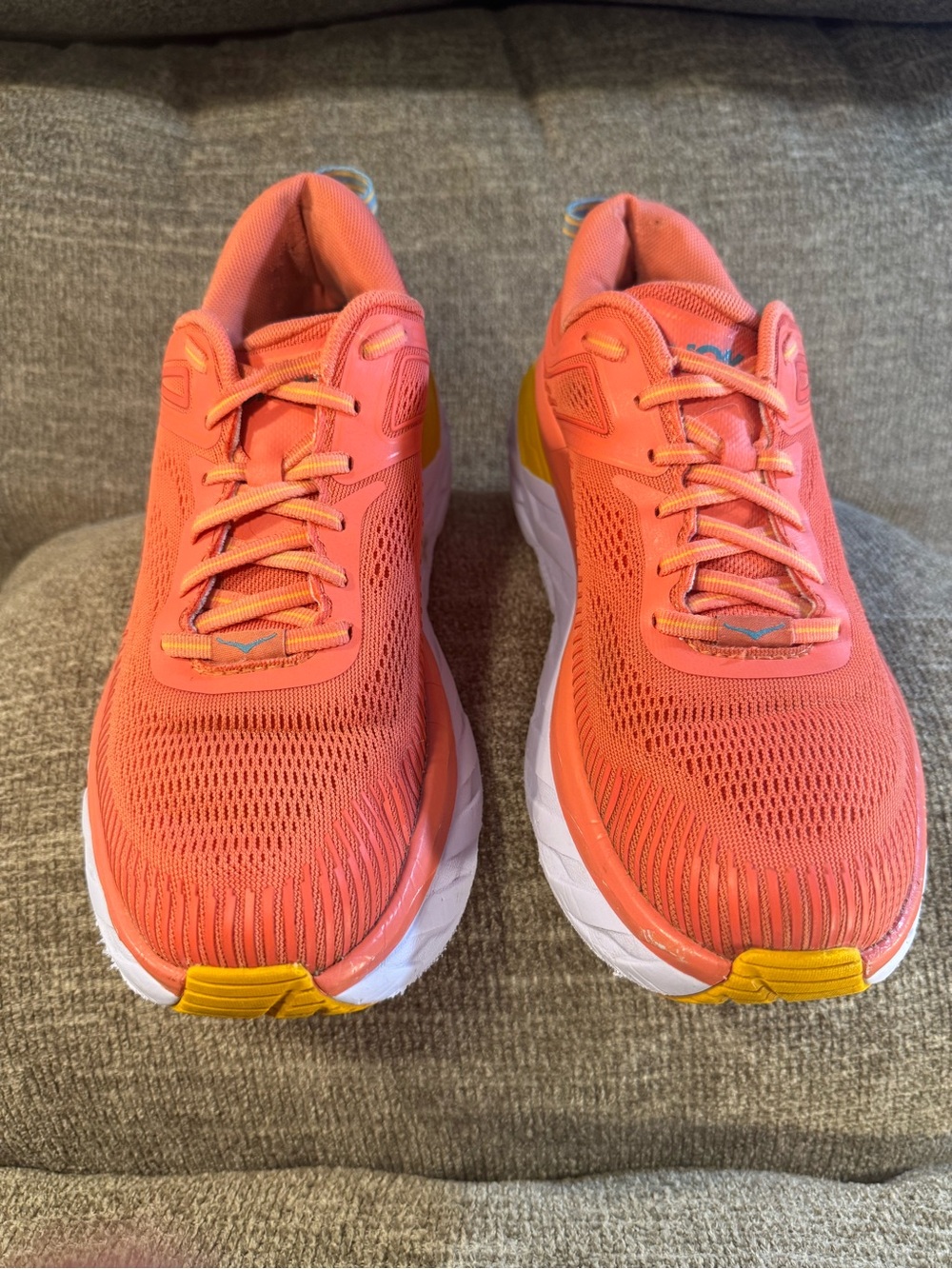 Hoka One One Bondi 7 Womens’s Camellia/Coastal Shade Shoes 1110519CCS Size 9.5 - Picture 3 of 12